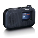 Lenco Portable DAB+/FM radio with Bluetooth® color dislay battery Black Lenco Portable DAB+/FM radio with Bluetooth® color dislay battery Black