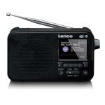Lenco Portable DAB+ FM radio with Bluetooth® 2,4