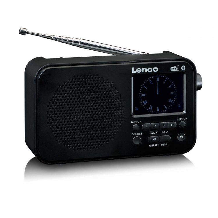 Lenco Portable DAB+ FM radio with Bluetooth® 2,4