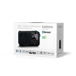 Lenco Portable DAB+ FM radio with Bluetooth® 2,4