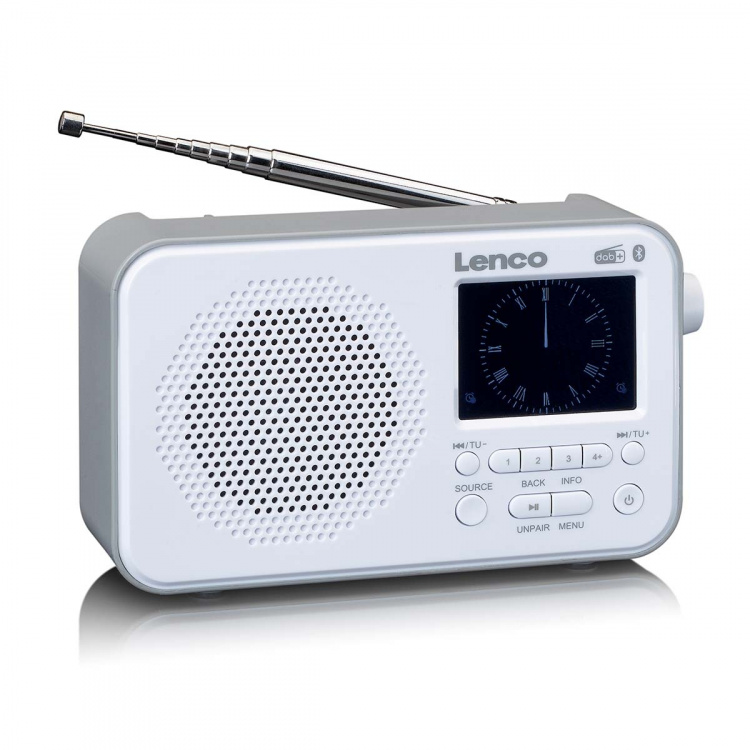 Lenco Portable DAB+ FM radio with Bluetooth® 2,4