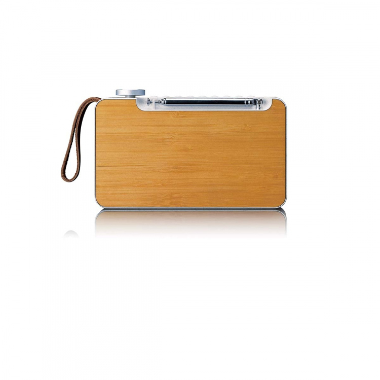 Lenco Portable DAB+ radio with Bluetooth® Eco friendly Bamboo Lenco Portable DAB+ radio with Bluetooth® Eco friendly Bamboo