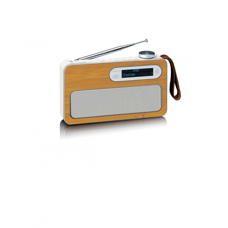 Lenco Portable DAB+ radio with Bluetooth® Eco friendly Bamboo Lenco Portable DAB+ radio with Bluetooth® Eco friendly Bamboo