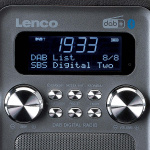 Lenco Portable DAB+ FM Radio with Bluetooth® and AUX-input, rechargeable battery Black Lenco Portable DAB+ FM Radio with Bluetooth® and AUX-input, rechargeable battery Black
