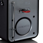 Lenco Portable DAB+ FM Radio with Bluetooth® and AUX-input, rechargeable battery Black Lenco Portable DAB+ FM Radio with Bluetooth® and AUX-input, rechargeable battery Black