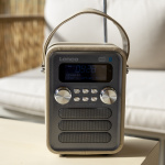 Lenco Portable DAB+ FM Radio with Bluetooth® and AUX-input, rechargeable battery Taupe Lenco Portable DAB+ FM Radio with Bluetooth® and AUX-input, rechargeable battery Taupe