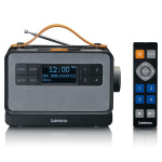 Lenco Portable FM/DAB+ radio with big buttons and  Lenco Portable FM/DAB+ radio with big buttons and
