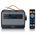 Lenco Portable FM/DAB+ radio with big buttons and  Lenco Portable FM/DAB+ radio with big buttons and