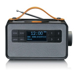 Lenco Portable FM/DAB+ radio with big buttons and  Lenco Portable FM/DAB+ radio with big buttons and