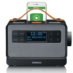 Lenco Portable FM/DAB+ radio with big buttons and  Lenco Portable FM/DAB+ radio with big buttons and