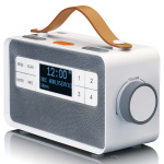 Lenco Portable FM/DAB+ radio with big buttons and 