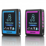 Lenco MP3/4 Player with Pedometer 4GB Blue