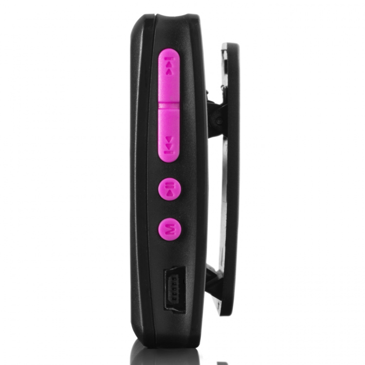 Lenco MP3/4 Player with Pedometer 4GB Pink