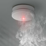 Alecto Smoke detector with hush button 5-pack White
