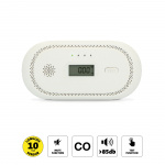 Alecto Set of smoke detector and carbon monoxide alarm White