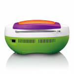 Lenco Portable FM Radio and CD/USB-player Multi colour Lenco Portable FM Radio and CD/USB-player Multi colour