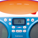Lenco Portable FM Radio and CD/USB-player Multi colour Lenco Portable FM Radio and CD/USB-player Multi colour