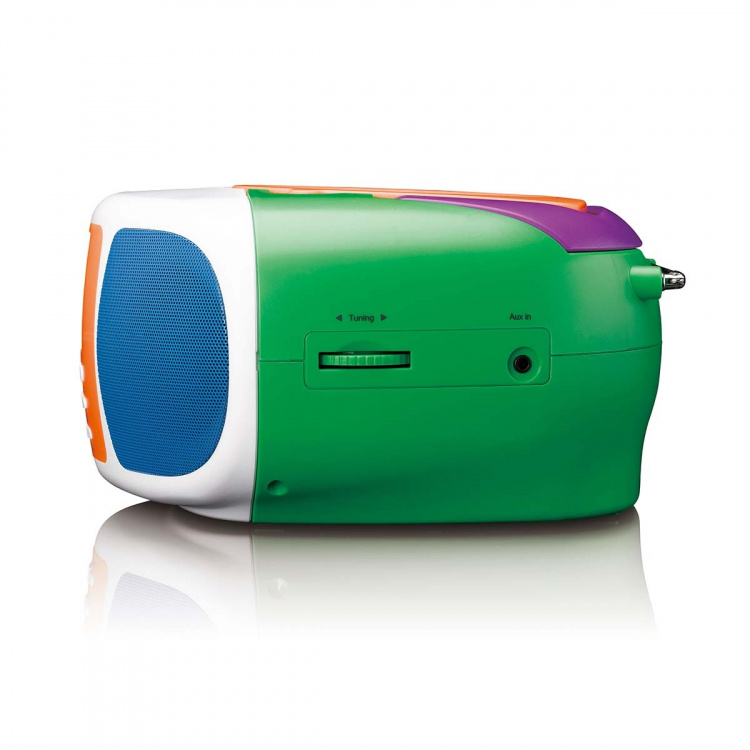 Lenco Portable DAB+/FM Radio with Bluetooth®, CD Player, and large LCD colour display Lenco Portable DAB+/FM Radio with Bluetooth®, CD Player, and large LCD colour display