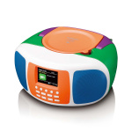Lenco Portable DAB+/FM Radio with Bluetooth®, CD Player, and large LCD colour display Lenco Portable DAB+/FM Radio with Bluetooth®, CD Player, and large LCD colour display