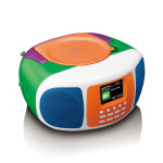 Lenco Portable DAB+/FM Radio with Bluetooth®, CD Player, and large LCD colour display Lenco Portable DAB+/FM Radio with Bluetooth®, CD Player, and large LCD colour display