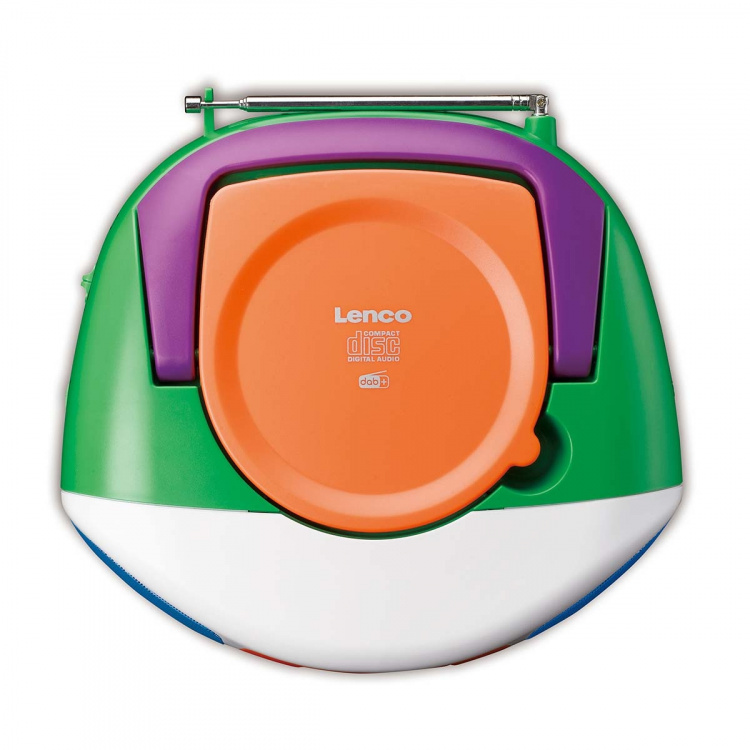 Lenco Portable DAB+/FM Radio with Bluetooth®, CD Player, and large LCD colour display Lenco Portable DAB+/FM Radio with Bluetooth®, CD Player, and large LCD colour display