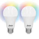 Alecto Smart LED colour lamp with Wi-Fi 2-pack