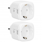Alecto Smart Wi-Fi plug 16A 3680W 2-pack White Alecto Smart Wi-Fi plug 16A 3680W 2-pack White