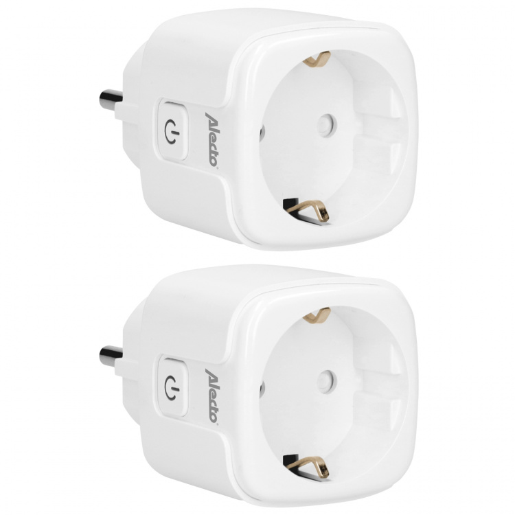 Alecto Smart Wi-Fi plug 16A 3680W 2-pack White Alecto Smart Wi-Fi plug 16A 3680W 2-pack White