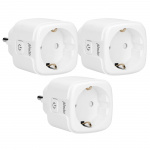 Alecto Smart Wi-Fi plug 16A 3680W 3-pack White Alecto Smart Wi-Fi plug 16A 3680W 3-pack White