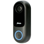 Alecto Smart Wi-Fi doorbell with camera, suitable for home automation Black