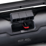 Lenco Splashproof Bluetooth® speaker met FM radio, USB, SD and Party Lights Black Lenco Splashproof Bluetooth® speaker met FM radio, USB, SD and Party Lights Black