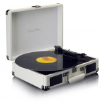 Lenco Bluetooth® Turntable with built-in speakers Cream Lenco Bluetooth® Turntable with built-in speakers Cream