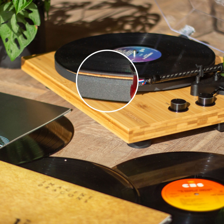 Lenco Turntable slipmat made from Cork Lenco Turntable slipmat made from Cork