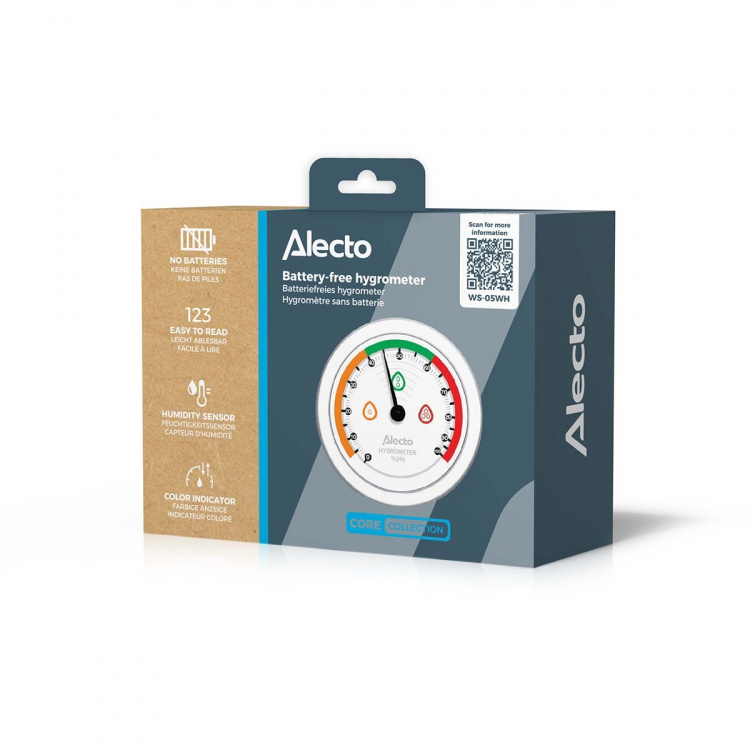 Alecto Analog hygrometer White