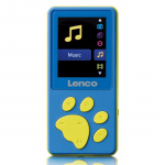 Lenco MP3/MP4 player with 8GB memory Blue Lenco MP3/MP4 player with 8GB memory Blue