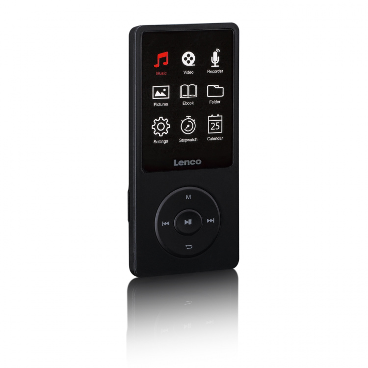 Lenco MP3/MP4 player with 2.4