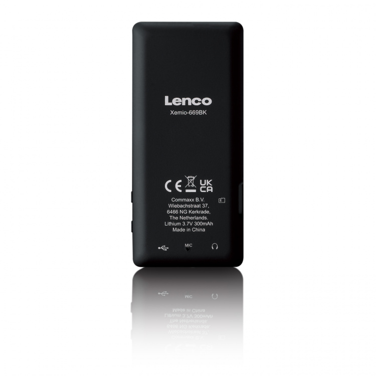 Lenco MP3/MP4 player with 2.4