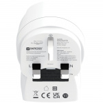SKROSS Travel Adapter Europe to UK and others USB-A/USB-C 20W PD Grounded SKROSS Travel Adapter Europe to UK and others USB-A/USB-C 20W PD Grounded