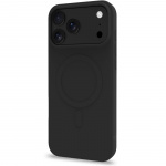 Celly Cromomag Soft rubber case MagSafe compatible iPhone 17 Pro Max Black Celly Cromomag Soft rubber case MagSafe compatible iPhone 17 Pro Max Black