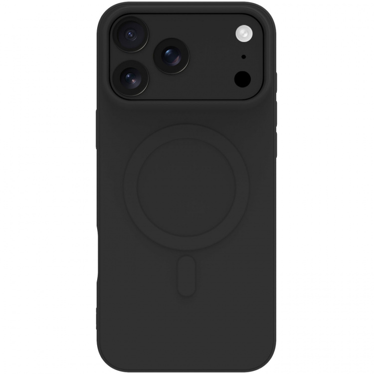 Celly Cromomag Soft rubber case MagSafe compatible iPhone 17 Pro Max Black Celly Cromomag Soft rubber case MagSafe compatible iPhone 17 Pro Max Black