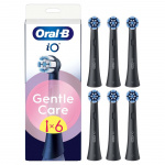 Oral B Brush head iO Gentle Care Black 6pcs