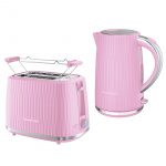 Russell Hobbs Raspberry Eden Kettle & Toaster Pack Russell Hobbs Raspberry Eden Kettle & Toaster Pack