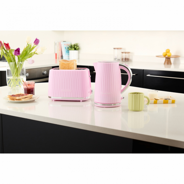 Russell Hobbs Raspberry Eden Kettle & Toaster Pack Russell Hobbs Raspberry Eden Kettle & Toaster Pack