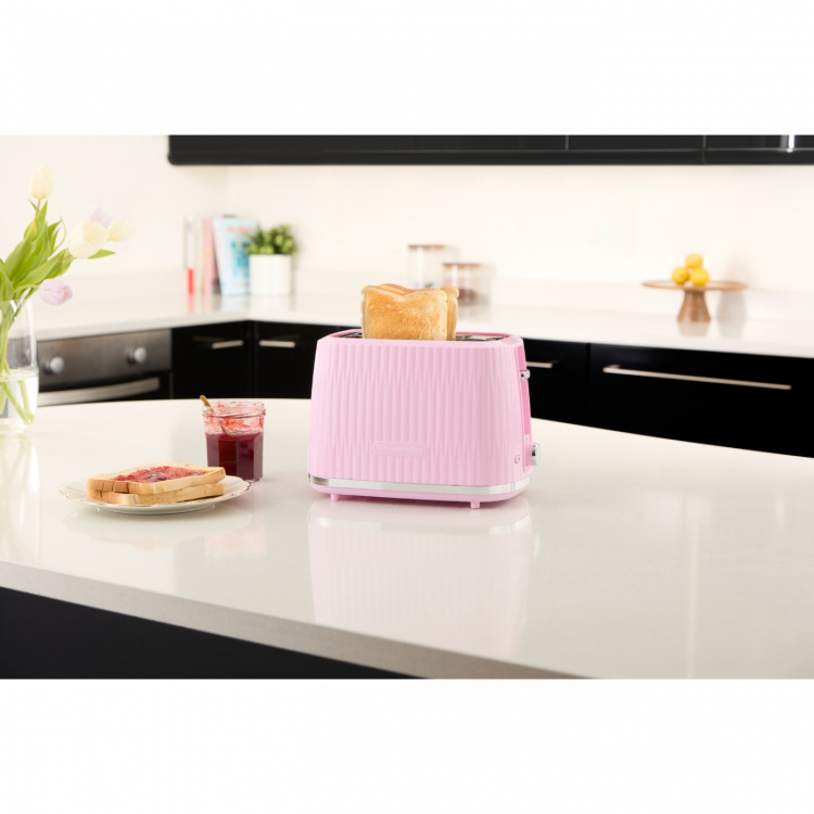 Russell Hobbs Raspberry Eden Kettle & Toaster Pack Russell Hobbs Raspberry Eden Kettle & Toaster Pack