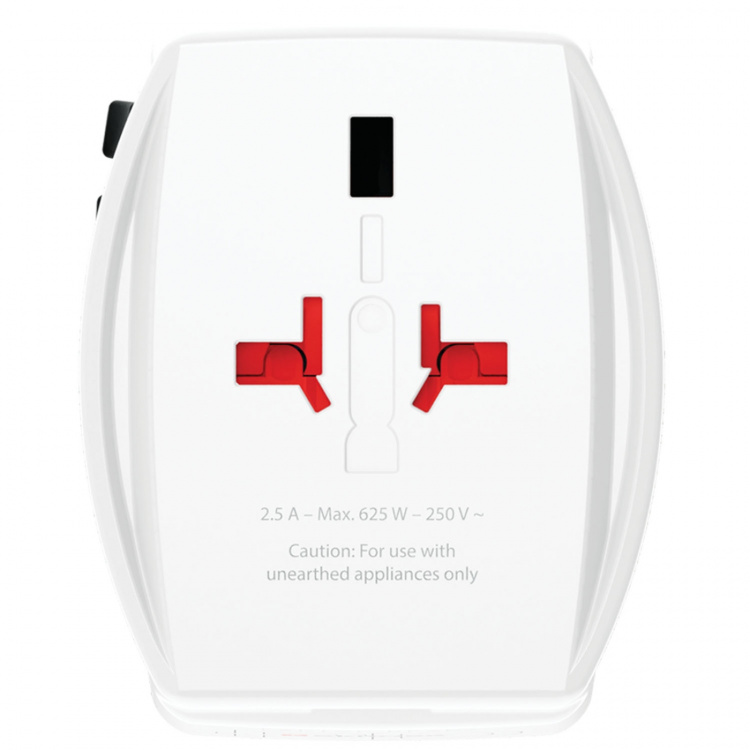 SKROSS World Travel Adapter MUV USB AC30PD USB-A+USB-C PD 30W Ungrounded