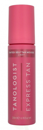 Tanologist Tinted Self Tan Mousse Express Tan 200 ml Light