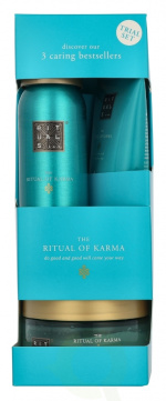 Rituals Karma Trial Set 245 ml Foaming Shower Gel 50ml/Body Scrub 125g/Body Cream 70ml
