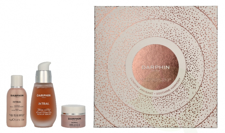 Darphin Intral Soothing Harmony Set 60 ml Micellar Toner 25ml/Youth Rescue Serum 30ml/Soothing Cream 5ml