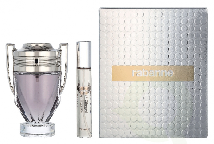 Paco Rabanne Invictus Giftset 120 ml Edt Spray 100ml/Edt Spray 20ml