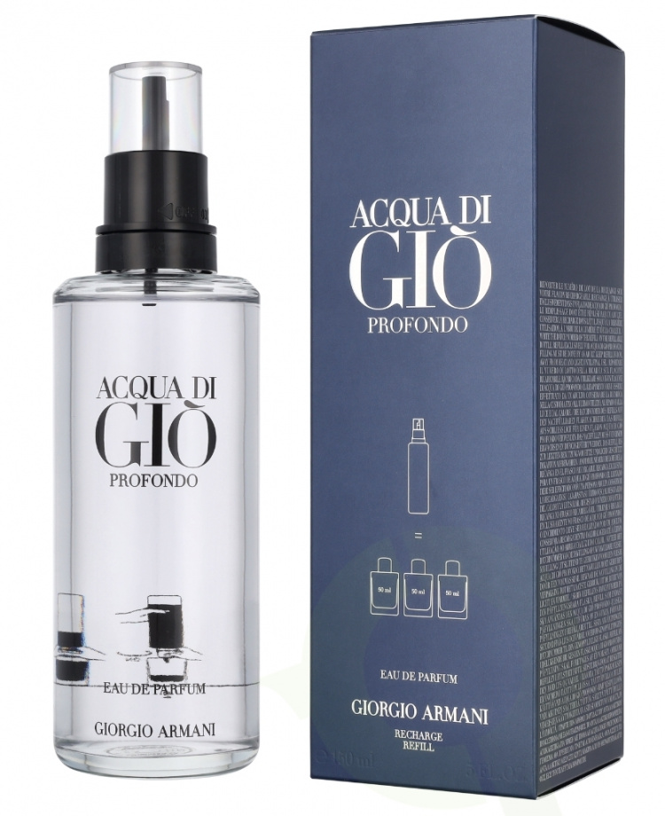 Armani Acqua Di Gio Profondo Edp Spray Refill 150 ml